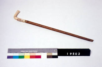 Walking stick belonging to Captain Lauchlan McKay