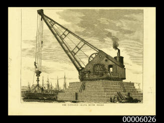 The fifty-ton crane, South Wharf