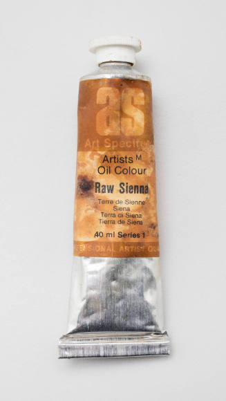 Raw Sienna from painting case