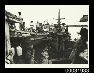 Vietnamese refugee boats PK3402 and TU DO in Darwin