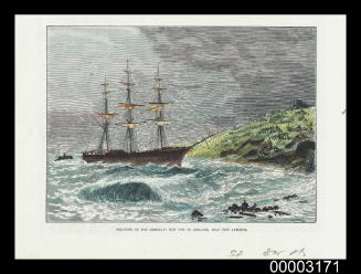 Stranding of the immigrant ship CITY OF ADELAIDE, near Port Adelaide