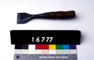 1 /7/8 inch socketed chisel used by shipwrights