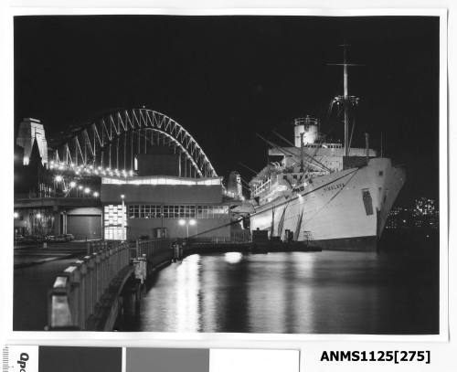 P&O passenger liner HIMALAYA alongside the International Terminal at Circular Quay