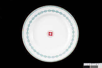 Dinner plate of the Illawarra Steam Navigation Company