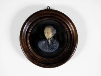 Wax medallion of James Cook