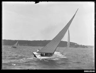 Vessel sailing on Sydney Harbour