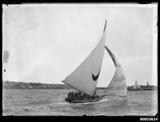 18-footer racing on Sydney Harbour