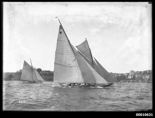 MORNA and BONA on Sydney Harbour