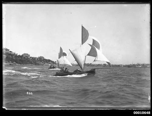 12-foot skiffs on the Parramatta River