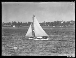 Sailing vessel on Sydney Harbour, INSC 876