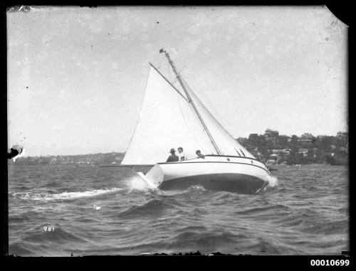 Sailing vessel on Sydney Harbour, INSC 951