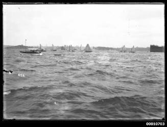 Sloops at Fort Denison, inscribed  956