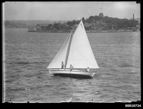 Prince Class yacht PRINCE ALFRED on Sydney Harbour, INSC 977