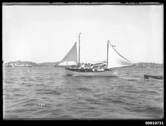 Sailing vessel on Sydney Harbour, INSC 982