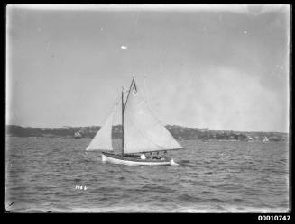 SASC yacht SNOWDROP on Sydney Harbour, INSC 1005