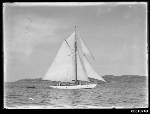 Yacht MORNA sailing on Sydney Harbour