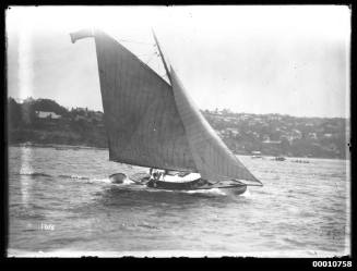 Sailing vessel on Sydney Harbour, INSC 1018