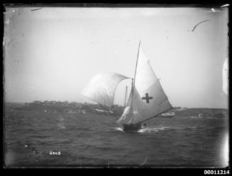 Small skiff making good speed on Sydney Harbour