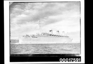 RMS QUEEN MARY as troopship