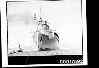 RMS QUEEN MARY as troopship