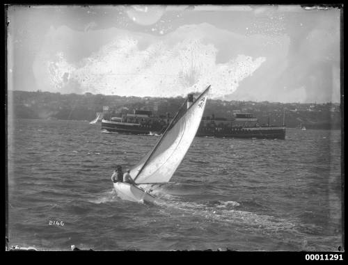 SASC yacht SPRAY (A41) on Sydney Harbour, INSC 2146