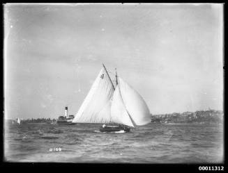 SASC yacht A35 on Sydney Harbour, INSC 2168