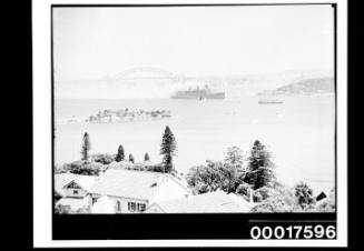 RMS QUEEN MARY as troopship