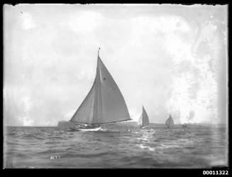 Yachts BONA and NORN on Sydney Harbour, INSC 2177