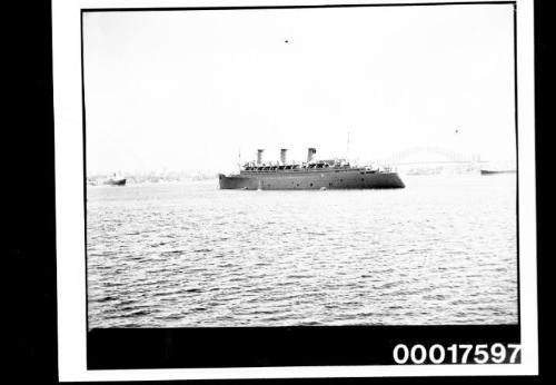 RMS QUEEN MARY as troopship