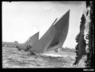 18-footers GOLDING and DESDEMONA  on Sydney Harbour, INSC 2210