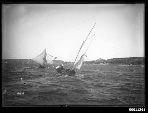 SPINDRIFT sailing on Sydney Harbour