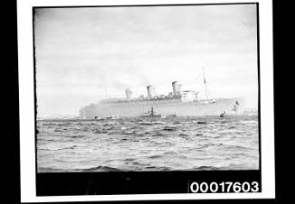 RMS QUEEN MARY as troopship