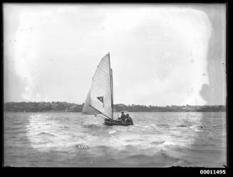 Small skiff on Sydney Harbour