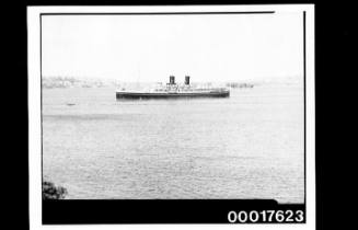 Passenger vessel on Sydney Harbour