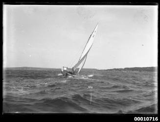 21-foot restricted class yacht TASSIE TOO on Sydney Harbour, INSC 972