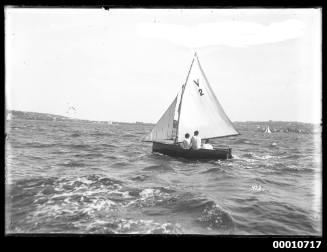 Victorian Cadet dinghy V2 on Sydney Harbour