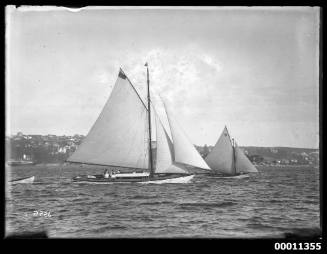 Sailing vessel on Sydney Harbour, INSC 2226