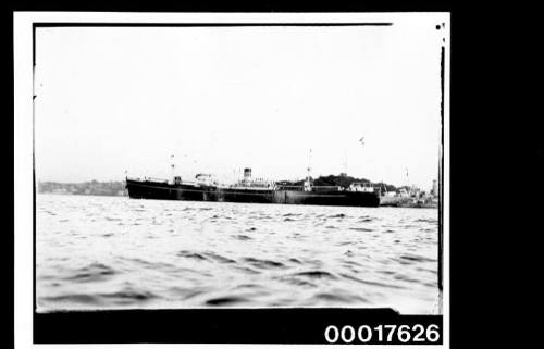 Hindustan Company vessel on Sydney Harbour