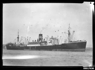 LANARKSHIRE underway on Sydney Harbour