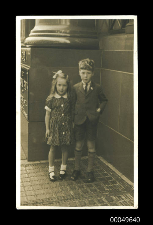 Margaret and Raleigh Helm in Martin Place