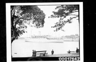 ORION in Woolloomooloo Bay, Sydney Harbour