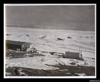 Air strip of the US McMurdo station in Antarctica