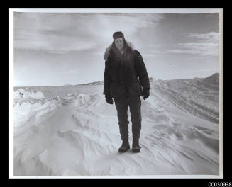 Man at McMurdo Station, Antarctica