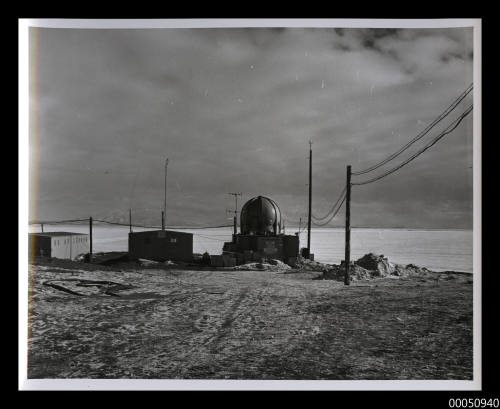 Air Operations building at McMurdo Station, Antarctica