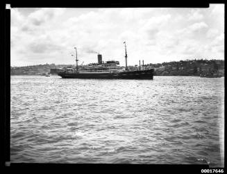 SS CHANGTE Australian Oriental Line