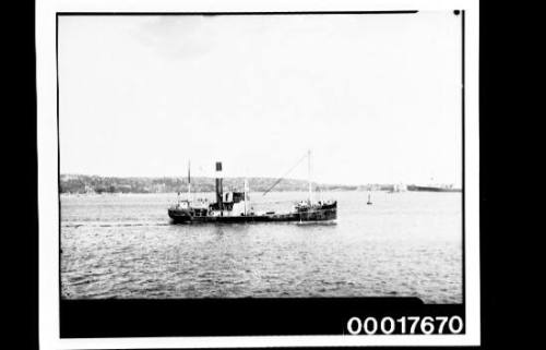 BERGALIA underway on Sydney Harbour