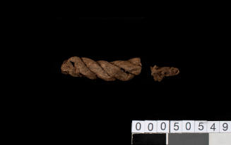 Piece of rope excavated from the wreck of the BATAVIA