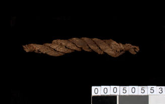 Piece of rope excavated from the wreck of the BATAVIA