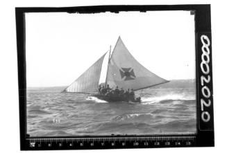 18-footer MISSISSIPPI on Sydney Harbour