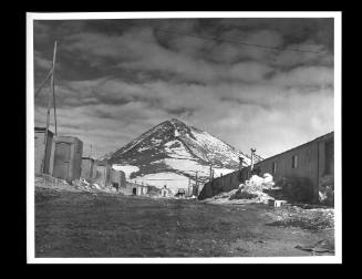 Buildings of the US McMurdo Station in Antarctica